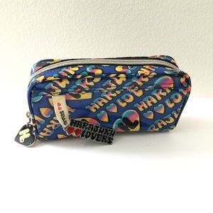 Harajuku Lovers Blue Cosmetic Make Up Bag